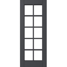 Дверь WanMark Скай-1 графит, сатинат
