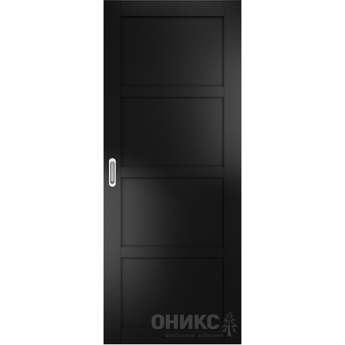 Перегородка №3 Оникс Глухая Эмаль черная