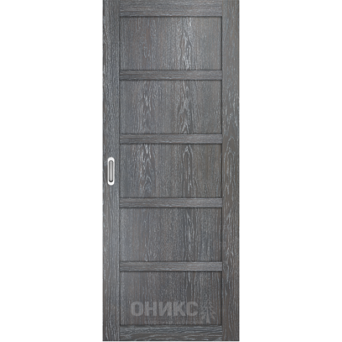 Перегородка №4 Оникс Глухая Дуб античный