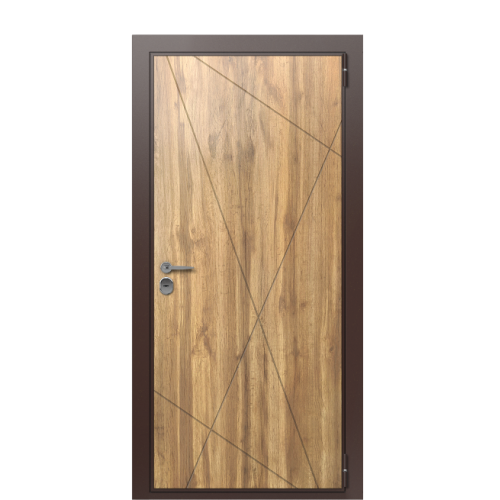 Входная дверь Termo Wood Греческий платан с двойным терморазрывом