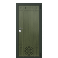 Входная дверь Portalle Fortis Темно-зеленое, Темно-зеленое Asia