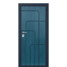 Входная дверь Portalle Fortis Темно-синяя, Темно-синяя D 002