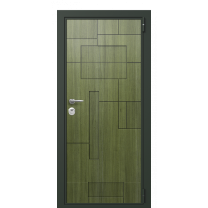Входная дверь Portalle Fortis Темно-зеленое, Темно-зеленое E 001