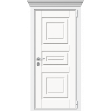Входная дверь Portalle Termo Wood Ral 9003, Ral 9003 B 004