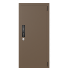 Входная дверь Portalle Electra Biometric Ral 7009, Орех американский