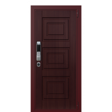 Входная дверь Portalle Electra Biometric Темно-красный, Темно-красный