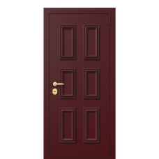 Входная дверь Portalle Termo Ral 3005, Ral 3005 Багет F 008
