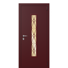 Входная дверь Portalle Termo Ral 3005, Ral 3005 Ковка