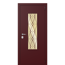 Входная дверь Portalle Termo Ral 3005, Ral 3005 Ковка V001