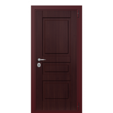 Входная дверь Portalle Termo Wood Темно-красный, Темно-красный Утепленная