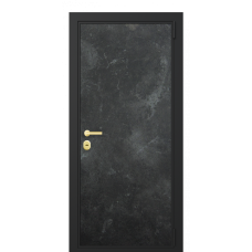 Входная дверь Portalle Termo Wood Черный гранит, Черный гранит Золото