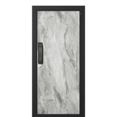 Входная дверь Portalle Electra Biometric Белый мрамор, Белый мрамор