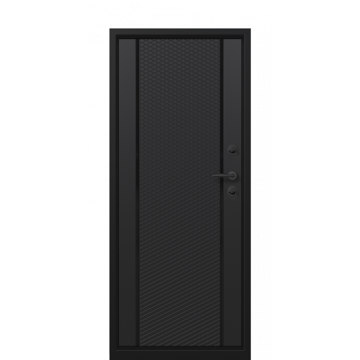 Входная дверь Portalle Fortis Ral 9005, Ral 9005 BE 002