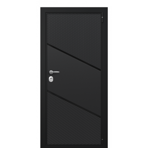Входная дверь Portalle Fortis Ral 9005, Ral 9005 BE 004