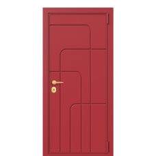 Входная дверь Portalle Termo Wood Ral 3031, Ral 3031 D 002