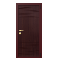 Входная дверь Portalle Termo Wood Темно-красный, Темно-красный L 003