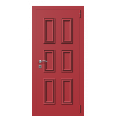 Входная дверь Portalle Termo Light Ral 3031, Ral 3031 Багет F 008