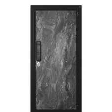 Входная дверь Portalle Electra Biometric Темный мрамор (Глянец), Темный мрамор (Глянец)