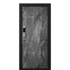 Входная дверь Portalle Electra Biometric Темный мрамор (Глянец), Темный мрамор (Глянец) Камера