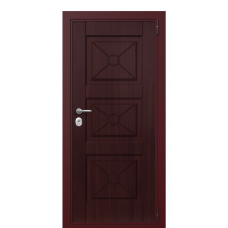 Входная дверь Portalle Fortis Темно-красный, Темно-красный C 003