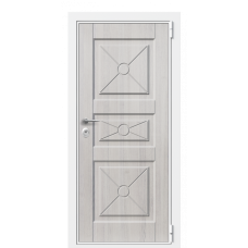 Входная дверь Portalle Fortis Белая эмаль, Белая эмаль C 006