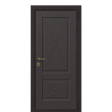 Входная дверь Portalle Termo Wood Ral 8019, Ral 8019 C 002