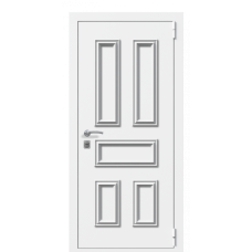 Входная дверь Portalle Termo Light Ral 9003, Ral 9003 Багет F 007