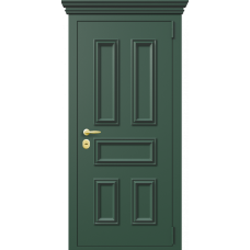 Входная дверь Portalle Termo Light Ral 6028, Ral 6028 Багет F 007