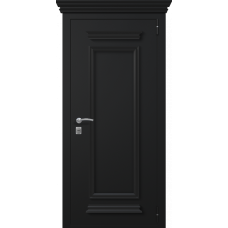 Входная дверь Portalle Termo Light Ral 9005, Ral 9005 Багет Багет II