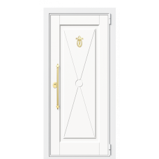 Входная дверь Portalle Fortis Ral 9003, Ral 9003 C 001