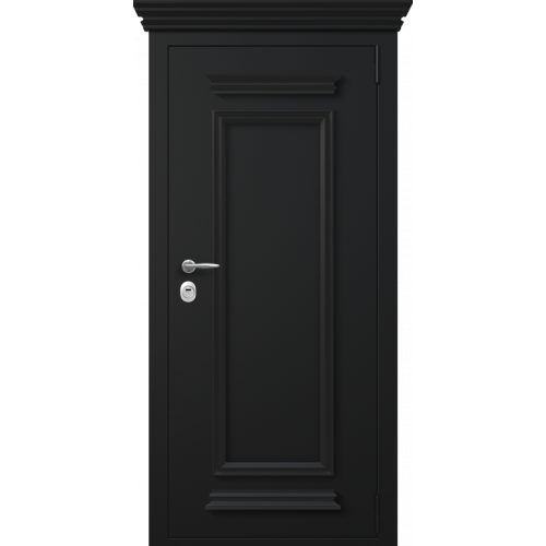 Входная дверь Portalle Fortis Ral 9005, Лунный камень