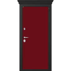 Входная дверь Portalle Shweda Light Красный, Красный Карниз