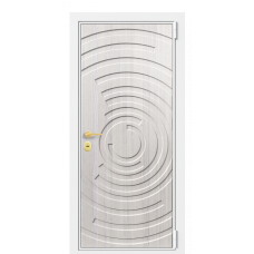 Входная дверь Portalle Termo Wood Белая эмаль, Белая эмаль R 001