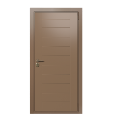 Termo Wood Ral 8025 с двойным терморазрывом классическая