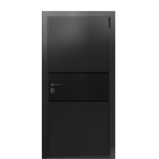 Termo Wood Ral 9005 с двойным терморазрывом