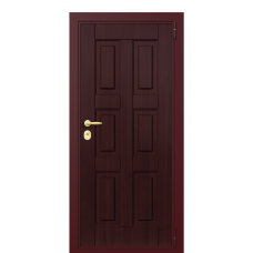 Входная дверь Portalle Fortis Темно-красный, Темно-красный F 008
