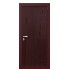 Входная дверь Portalle Termo Wood Темно-красный, Темно-красный L 005