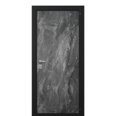 Входная дверь Portalle Termo Wood Темный мрамор (Глянец), Темный мрамор (Глянец)