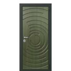 Входная дверь Portalle Termo Wood Темно-зеленое, Темно-зеленое R 001