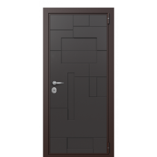 Входная дверь Portalle Termo Wood Ral 8019, Ral 8019 E 001