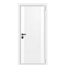 Входная дверь Portalle Termo Wood Ral 9003, Ral 9003 BE 002 с термокабелем