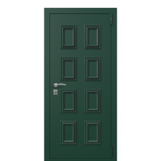Входная дверь Portalle Termo Light Ral 6005, Ral 6005 Багет F 002