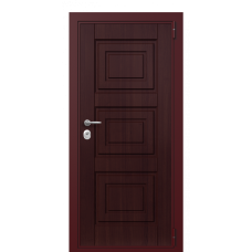 Входная дверь Portalle Fortis Темно-красный, Темно-красный B 001