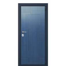 Входная дверь Portalle Fortis Темно-синяя, Темно-синяя E 001