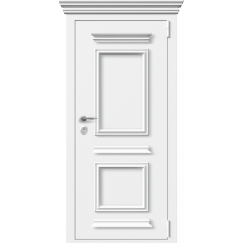 Входная дверь Portalle Fortis Ral 9003, Ral 9003 Багет Багет I