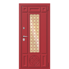 Входная дверь Portalle Shweda Ral 3031, Ral 3031 Решетка