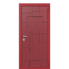 Входная дверь Portalle Termo Wood Ral 3031, Ral 3031 E 001