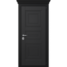 Входная дверь Portalle Termo Wood Черная, Черная B 004