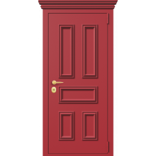 Входная дверь Portalle Termo Ral 3031, Ral 3031 Багет F 007