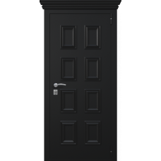 Входная дверь Portalle Termo Light Ral 9005, Ral 9005 Багет F 002